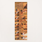 Tapis De Yoga Papyrus royal égyptien (Devant)