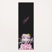 Tapis De Yoga Pâques/printemps Anime fille (Devant)