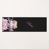 Tapis De Yoga Pâques/printemps Anime fille (Devant (Horizontal))