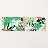 Tapis De Yoga Paradis floral II (Devant (Horizontal))