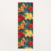 Tapis De Yoga Paradis tropical Floral hawaïen (Devant)