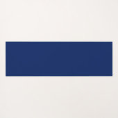 Tapis De Yoga Paralellogramme à crème bleue orange (Dos (Horizontal))