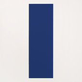 Tapis De Yoga Paralellogramme à crème bleue orange (Dos)