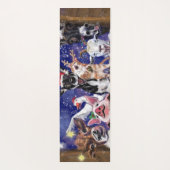 Tapis De Yoga Parti animal de Christmas (Dos)
