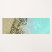 Tapis De Yoga Parties scintillant de plage Lemon Twist #3 (Devant (Horizontal))