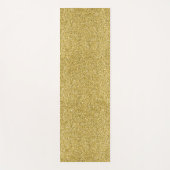 Tapis De Yoga Parties scintillant Gold Glitzy (Devant)