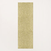Tapis De Yoga Parties scintillant Gold Glitzy (Dos)