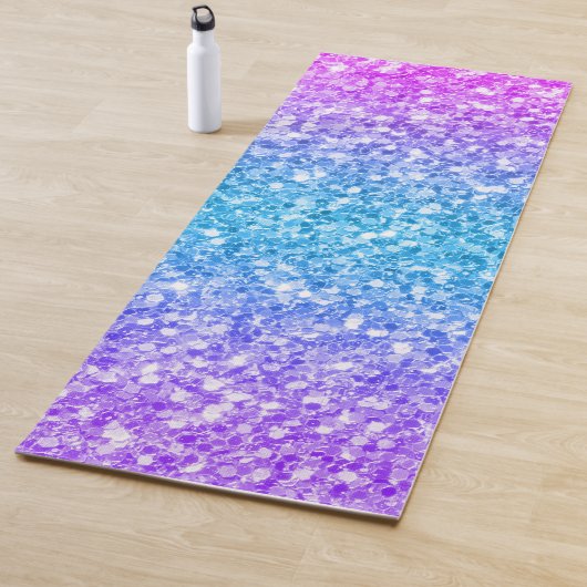 Tapis De Yoga Parties scintillant moderne Faux Ombre (En situation)