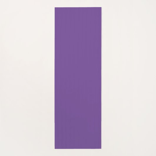 Tapis De Yoga Parties scintillant Or de luxe violet cadeau monog (Dos)