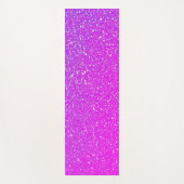 Tapis De Yoga Parties scintillant rose brillant Ombre Cool brill (Devant)