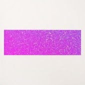Tapis De Yoga Parties scintillant rose brillant Ombre Cool brill (Devant (Horizontal))