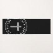 Tapis De Yoga Pas honteux de l'Evangile Verse chrétien (Dos (Horizontal))