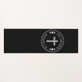 Tapis De Yoga Pas honteux de l'Evangile Verse chrétien (Devant (Horizontal))