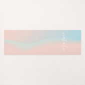 Tapis de yoga Pastel (Dos (Horizontal))