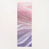 Tapis De Yoga Pastel Calming Wave Pattern (Devant)