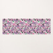 Tapis De Yoga Pastel Goth Rockabilly Éffrayant Bunny (Dos (Horizontal))