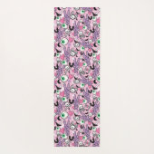 Tapis De Yoga Pastel Goth Rockabilly Éffrayant Bunny (Dos)