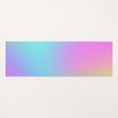 Tapis De Yoga Pastel Gradient Yoga Mat (Devant (Horizontal))