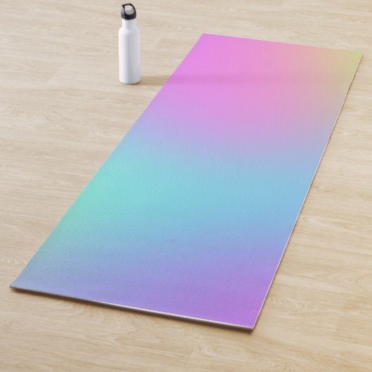 Tapis De Yoga Pastel Gradient Yoga Mat (En situation)