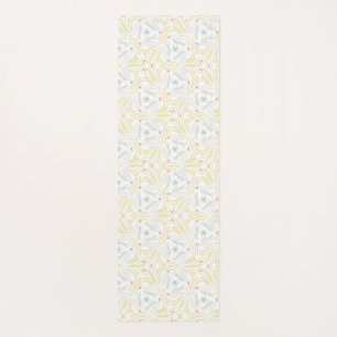 Tapis De Yoga Pastel Lines Yoga mat double face