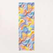 Tapis De Yoga Pastel Plastic Fluid Abstract (Dos)