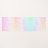 Tapis De Yoga Pastel Rainbow (Devant (Horizontal))