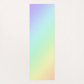 Tapis De Yoga Pastel Rainbow Gradient Yoga Mat (Dos)