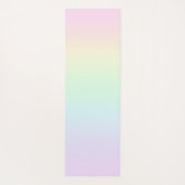 Tapis De Yoga Pastel Rainbow Gradient Yoga Mat (Dos)