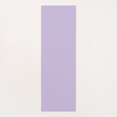 Tapis De Yoga Pastel Spring Flowers with Script Name (Dos)