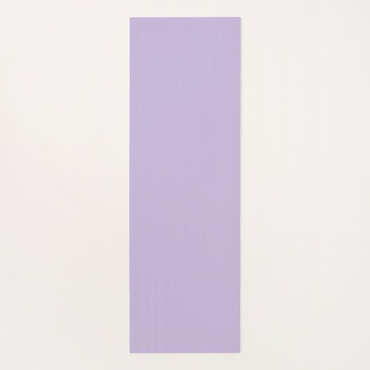 Tapis De Yoga Pastel Spring Flowers with Script Name (Dos)