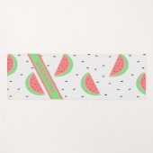 Tapis De Yoga Pastèque (Devant (Horizontal))