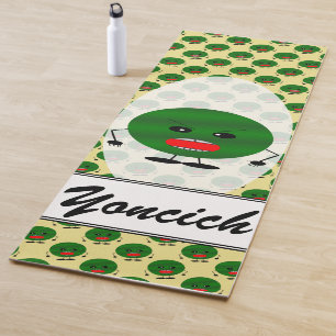 Tapis De Yoga Pastèque en colère par Kenneth Yoncich