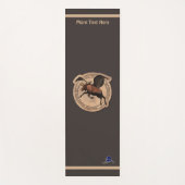 Tapis De Yoga Patch Flying Moose Aviation (Devant)