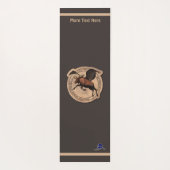 Tapis De Yoga Patch Flying Moose Aviation (Dos)