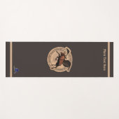 Tapis De Yoga Patch Flying Moose Aviation (Devant (Horizontal))