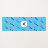 Tapis De Yoga Patinage de vitesse (Dos (Horizontal))