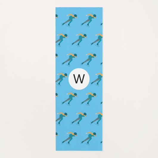 Tapis De Yoga Patinage de vitesse (Devant)