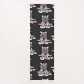 Tapis De Yoga Patter les yoga poses | Yoga seamless pattern 19 (Devant)