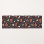 Tapis De Yoga Pattern d'Halloween (Dos (Horizontal))