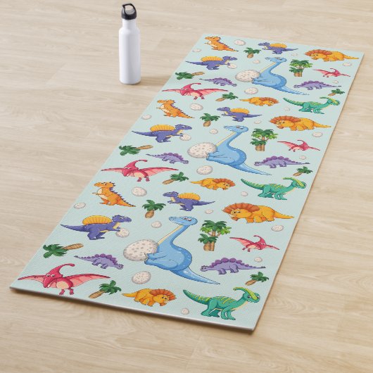 Tapis De Yoga Patters de Colorful Cute (En situation)
