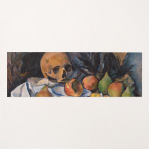Tapis De Yoga Paul Cezanne - La vie morte avec le crâne