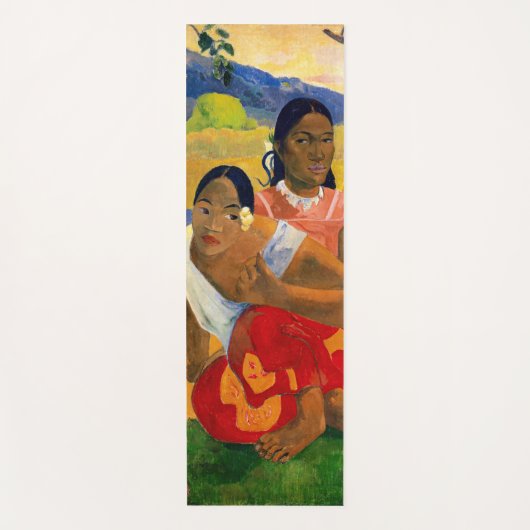 Tapis De Yoga Paul Gauguin - Quand Vous Marierez-Vous ? (Devant)