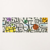 Tapis De Yoga Paul Klee Rich Harbor Expressionnisme abstrait (Devant (Horizontal))
