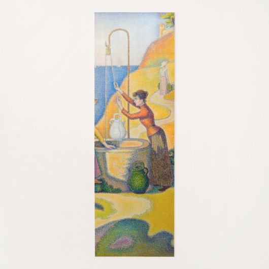 Tapis De Yoga Paul Signac - Femmes dans le puits (Devant)