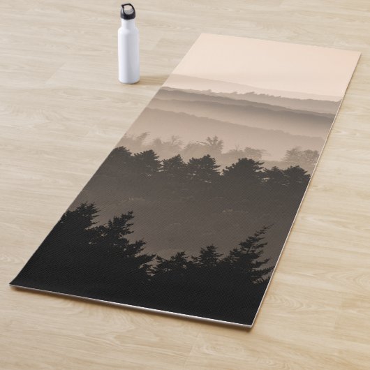 Tapis De Yoga Paysage des collines (En situation)