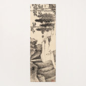 Tapis De Yoga Paysages chinois art yoga mat réversible (Dos)