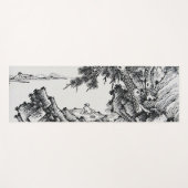 Tapis De Yoga Paysages chinois art yoga mat réversible (Devant (Horizontal))