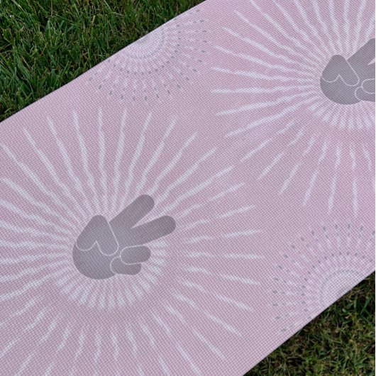 Tapis De Yoga Peace Be with You Yoga Mat