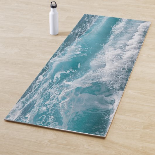 Tapis De Yoga Peaceful Ocean Wave Alignment Training Daily (En situation)