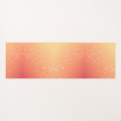 Tapis De Yoga Peach Music (Devant (Horizontal))